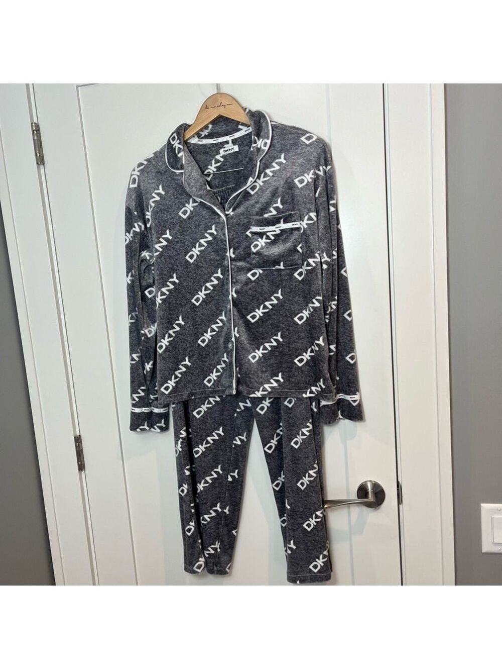 - DKNY Gray Pajamas